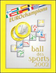 2002  Sonderkarte zum Ball des Sports