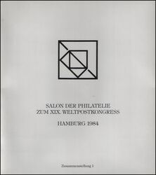 1984  Weltpostkongre in Hamburg - Belegmappe 1