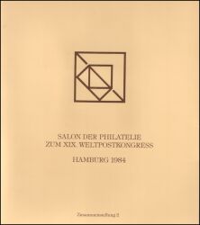 1984  Weltpostkongre in Hamburg - Belegmappe 2