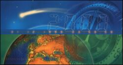 1999  Jahrtausendkarte der Deutschen Post