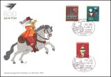 1990  Werbekarte "500 Jahre Post" - Postdienst 21