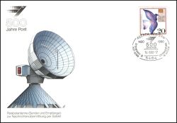 1990  Werbekarte "500 Jahre Post" - Postdienst 22