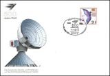 1990  Werbekarte "500 Jahre Post" - Postdienst 22