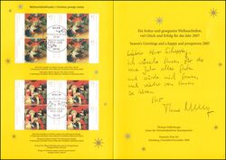 2006  Weihnachtskarte der Deutschen Post