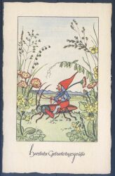 Künstlerkarte - L. Scherbauer - Geburtstag
