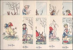 Künstlerkarten - Luise Scherbauer - Frohe Ostern