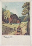 Künstlerkarte - Ernst Fay - Auf großer Fahrt