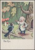 Künstlerkarte - Ernst Fay - Bittere Arznei