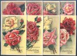 Glückwunschkarten zum Geburtstag - Rosen