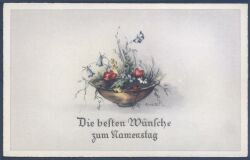Glückwunschkarte zum Namenstag