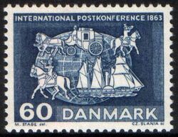 1963  Jahrestag der 1. Internationalen Postkonferenz