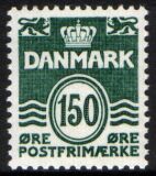 1982  Freimarke: Wellenlinien