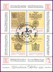 1985  Internationale Briefmarkenausstellung HAFNIA `87