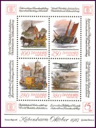 1986  Internationale Briefmarkenausstellung HAFNIA `87