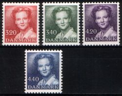 1989  Freimarken: Knigin Margrethe II.