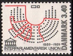 1989  100 Jahre Interparlamentarische Organisation (IPU)