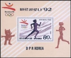 Korea-Nord 1992  Olympiade Barcelona