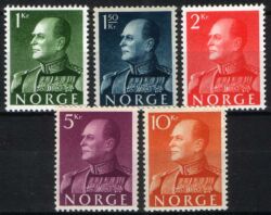 1959  Freimarken: Knig Olaf V.