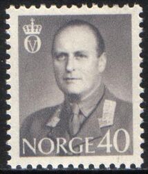 1962  Freimarke: Knig Olaf V.