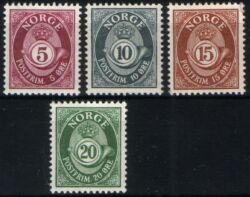 1962  Freimarken: Posthorn