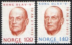 1973  Geburtstag von Knig Olaf V.