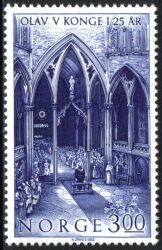 1982  25 Jahre Regentschaft von König Olaf V.