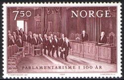 1984  100 Jahre Parlamentarismus in Norwegen