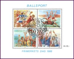 1988  Tag der Briefmarke - Ballsport