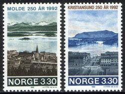 1992  250 Jahre Stdte Molde und Kristiansund