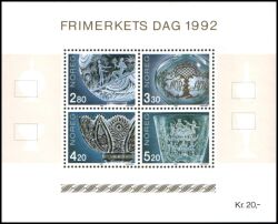 1992  Tag der Briefmarke - Norwegische Glasbläserkunst