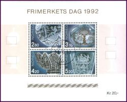 1992  Tag der Briefmarke - Norwegische Glasbläserkunst
