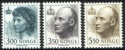 1993  Freimarken: König Harald V. und Königin Sonja