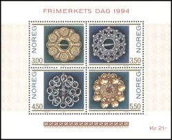 1994  Tag der Briefmarke - Trachtensilber