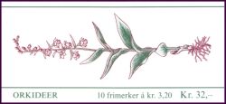 1990  Freimarken: Orchideen - Markenheftchen