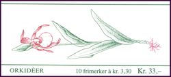 1992  Freimarken: Orchideen - Markenheftchen