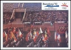 Gambia 1990  Olympische Sommerspiele in Barcelona
