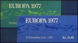 1977  Europa: Landschaften - Markenheftchen