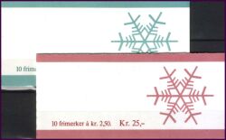 1986  Weihnachten: Glasgemälde - Markenheftchen