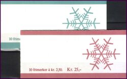 1986  Weihnachten: Glasgemlde - Markenheftchen