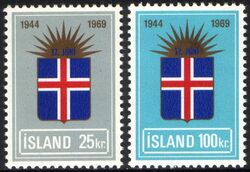 1969  25 Jahre Republik Island
