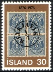 1976  100 Jahre isländische Briefmarken