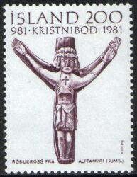 1981  Jahrestag der Christianisierung Islands