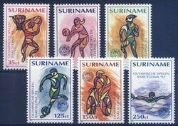Surinam 1992  Olympische Spiele Barcelona