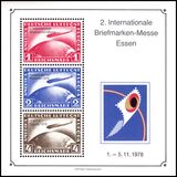 1978  Vignettenblock zur 2. Internationalen Briefmarkenmesse