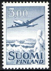 1963  Freimarke: Flugzeug