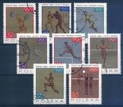 1965  Olympische Medaillen für Polen in Tokio