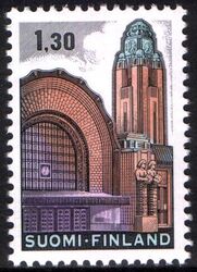 1971  Freimarke - Bahnhof Helsinki