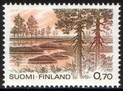 1981  Freimarke: Finnische Nationalparks