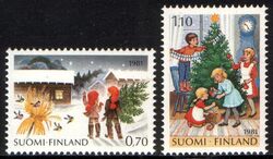 1981  Freimarken: Weihnachten