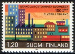 1982  100 Jahre Elektrizitätswerke in Finnland